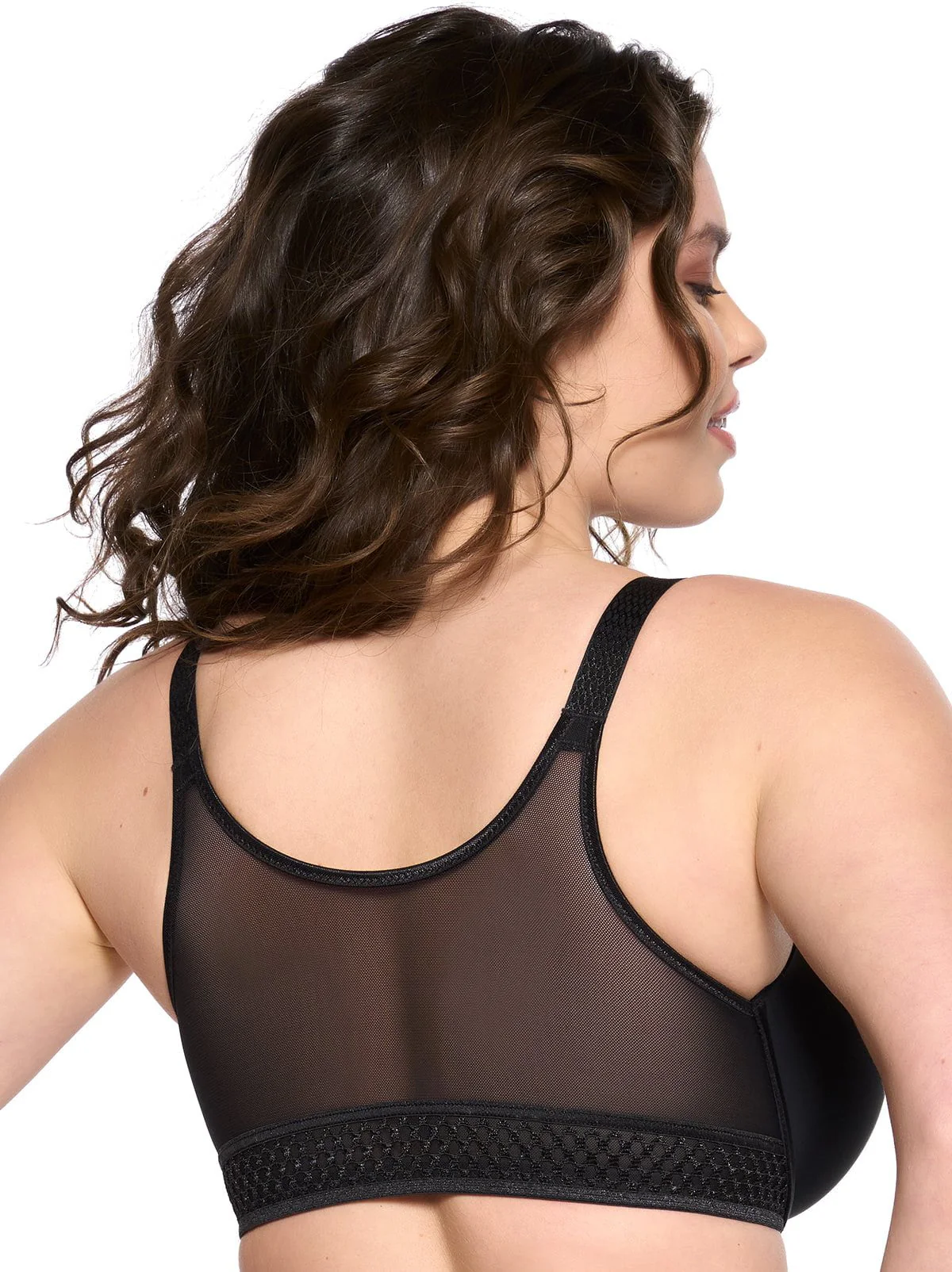 Body Soft Back Smoothing Front Close T-Shirt Bra - Image 6