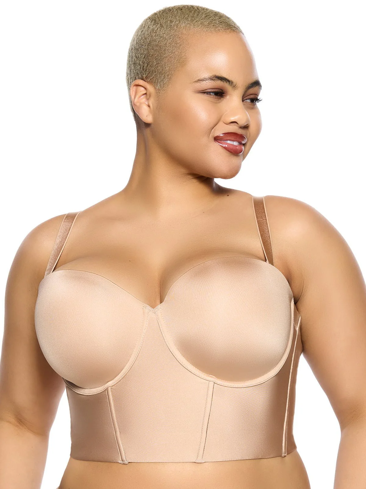 Body Veil Longline Strapless Bra - Image 8