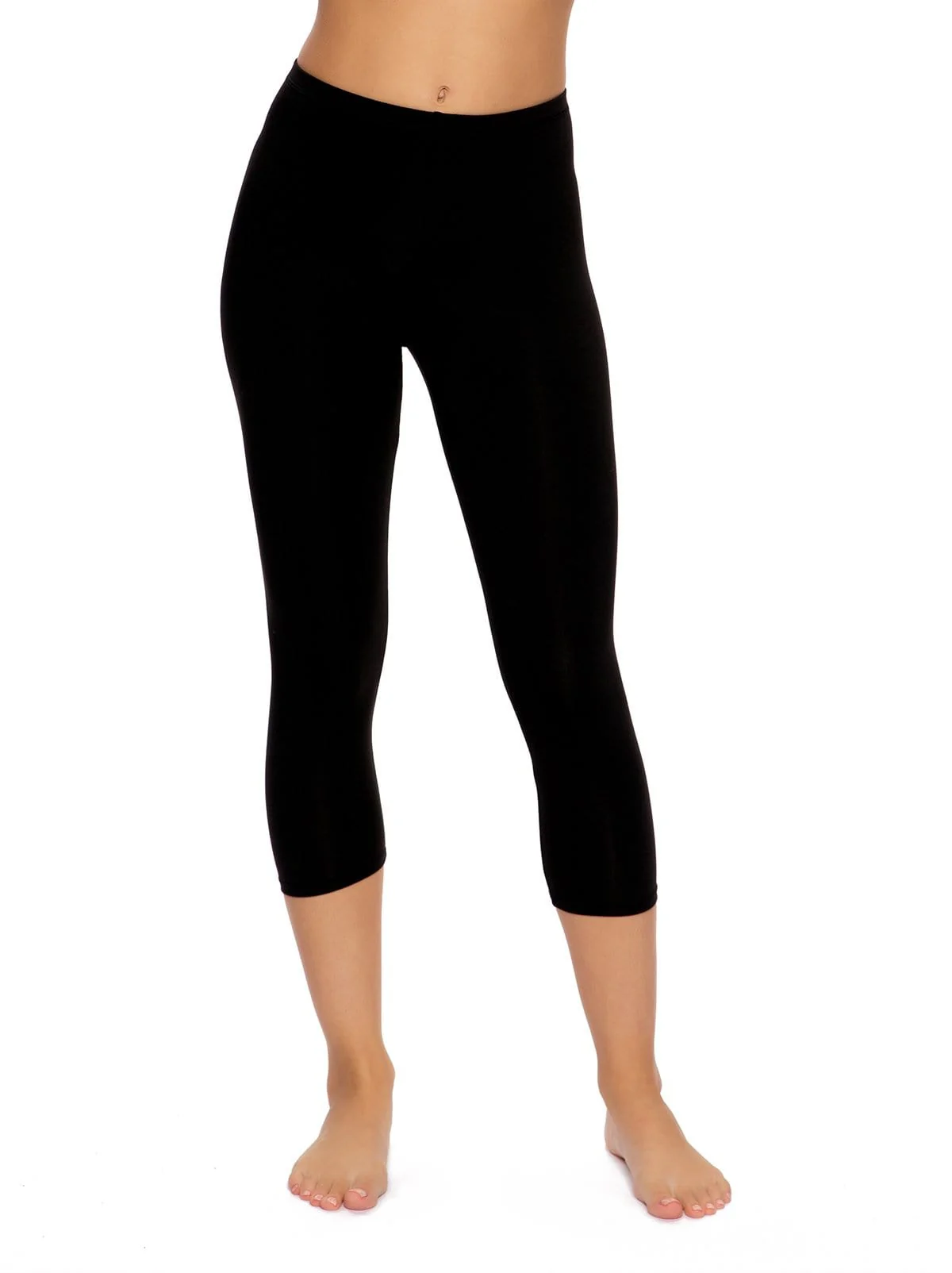 Cotton Modal Capri Leggings - Image 3