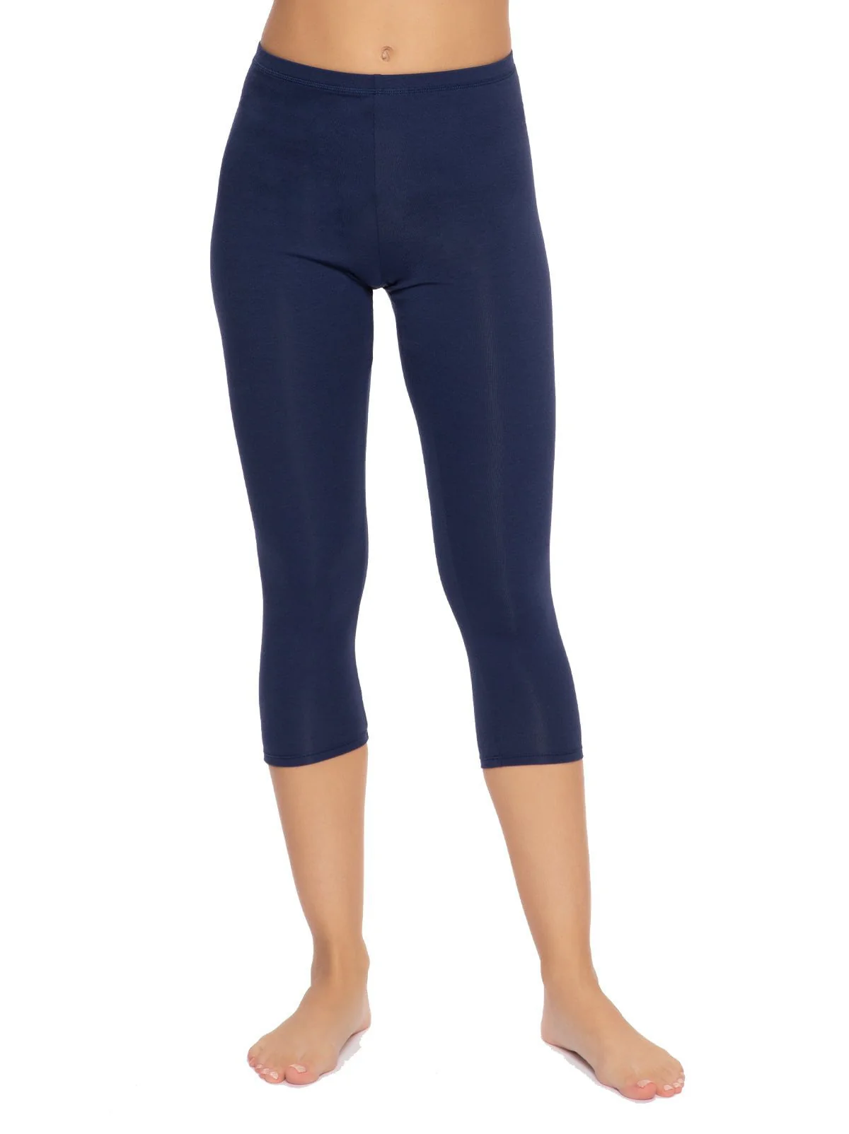 Cotton Modal Capri Leggings - Image 5