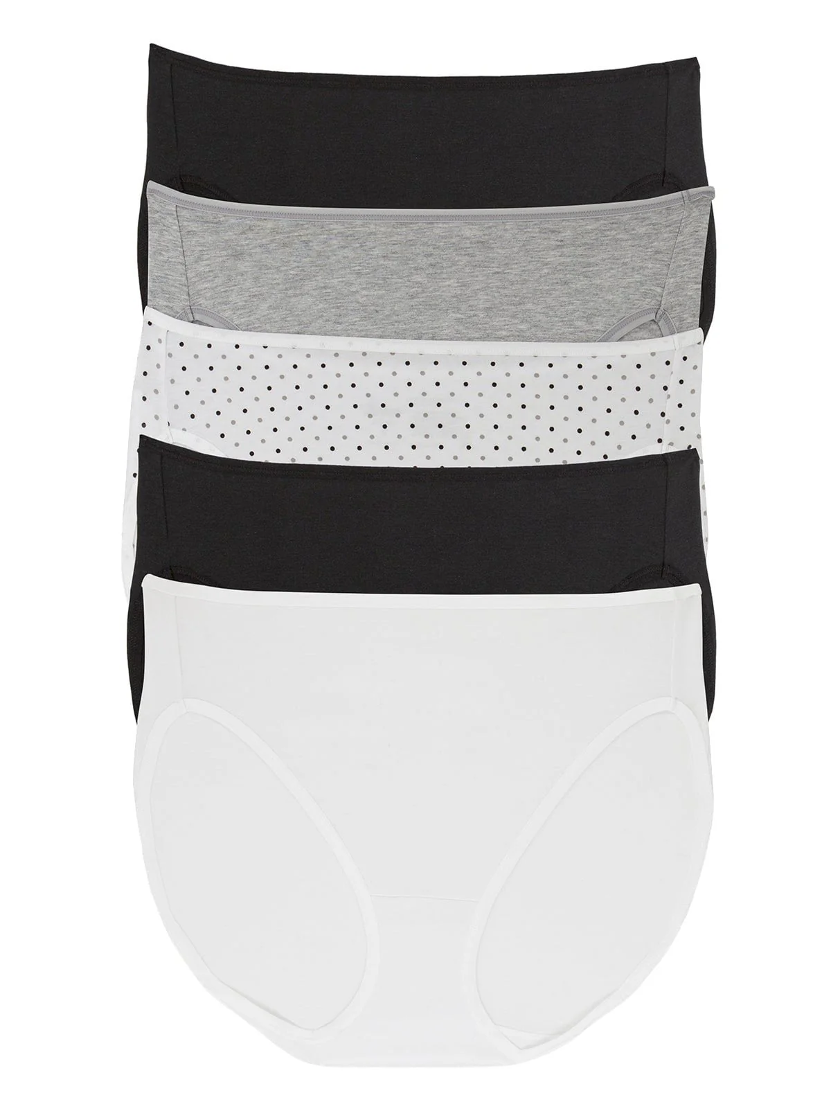 Cotton Modal Full Coverage Hi-Cut 5-Pack - Image 4