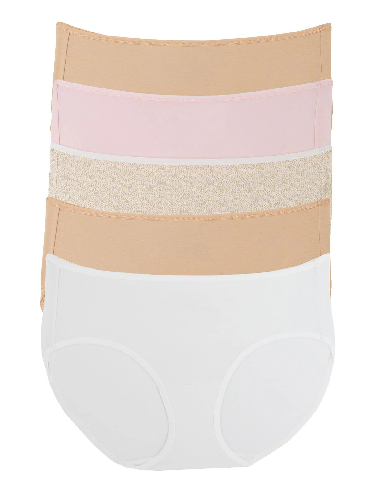 Cotton Modal Full Coverage Hipster 5-Pack - Image 4