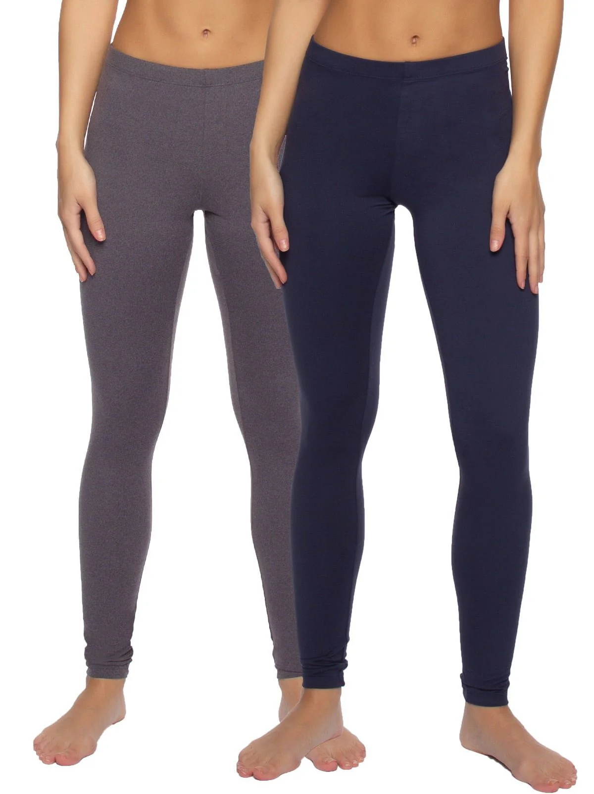 Cotton Modal Lightweight Leggings 2-Pack - Image 3