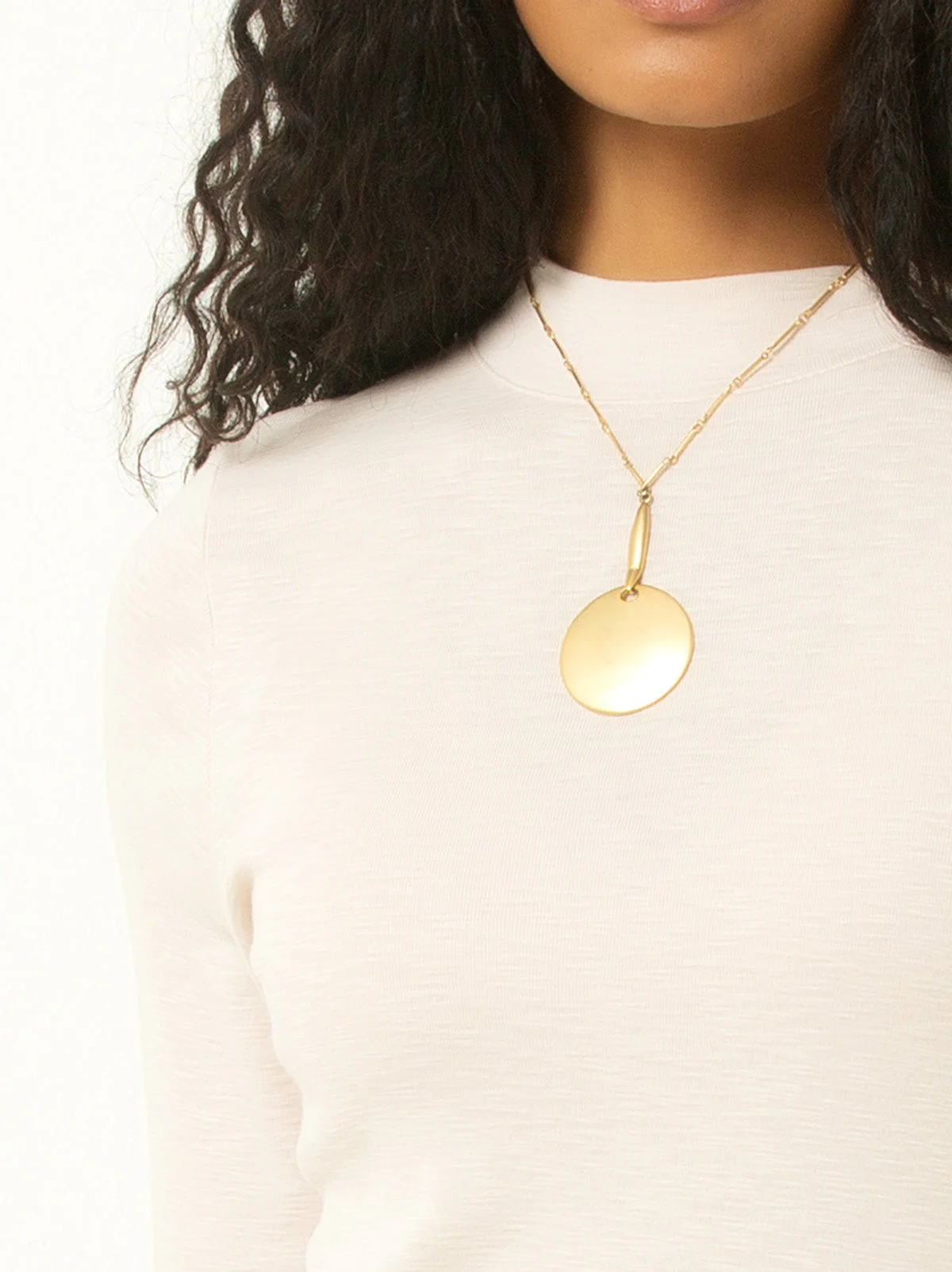 Single Stitch Long Sleeve Knit Top - Image 3