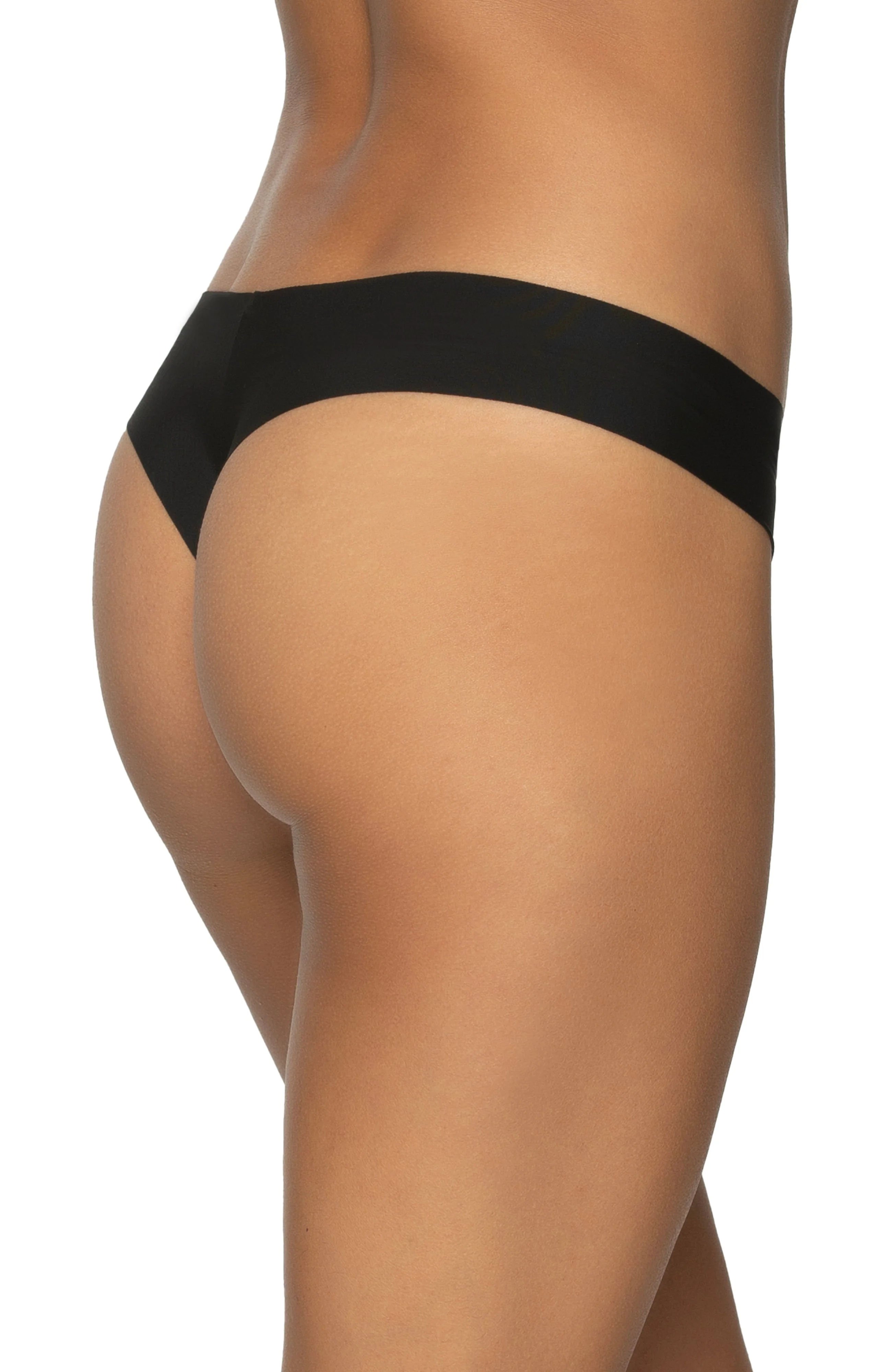 No Show Elastic Free Thong 5-Pack - Image 3