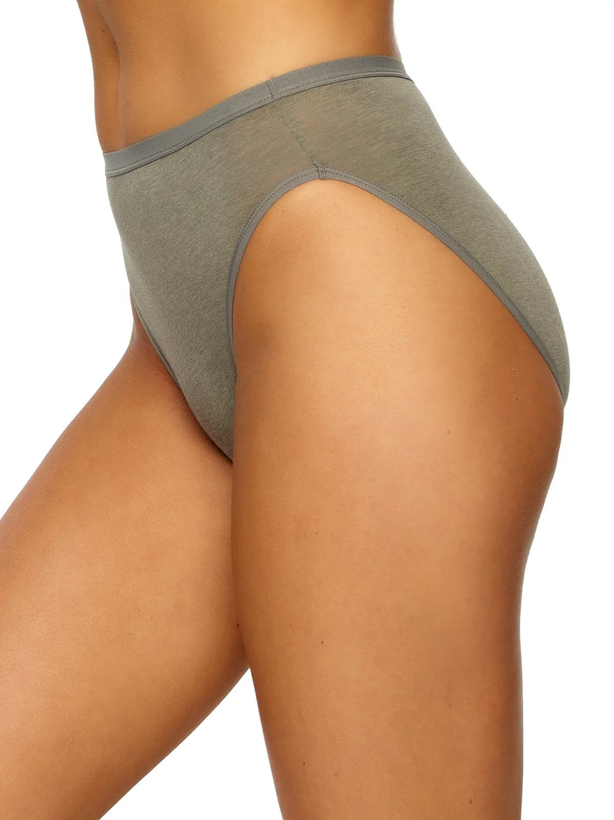 Organic Cotton Stretch Hi-Cut Panty - Image 16
