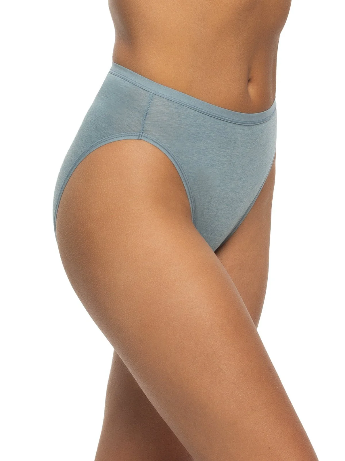 Organic Cotton Stretch Hi-Cut Panty - Image 19