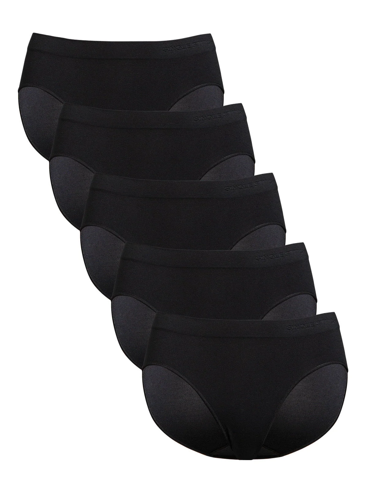 Single Stitch Seamless Modal Blend Bikini 5-Pack - Image 6