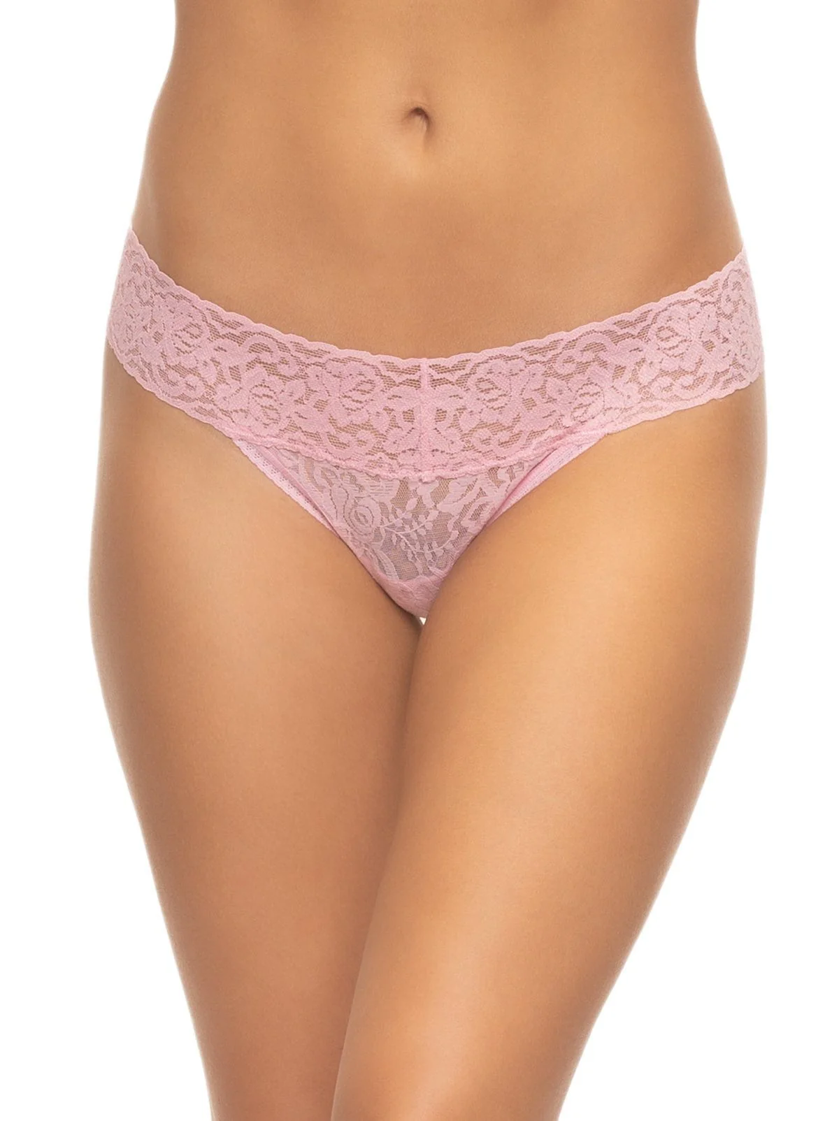 Signature Stretch Lace Low Rise Thong 5-Pack - Image 16