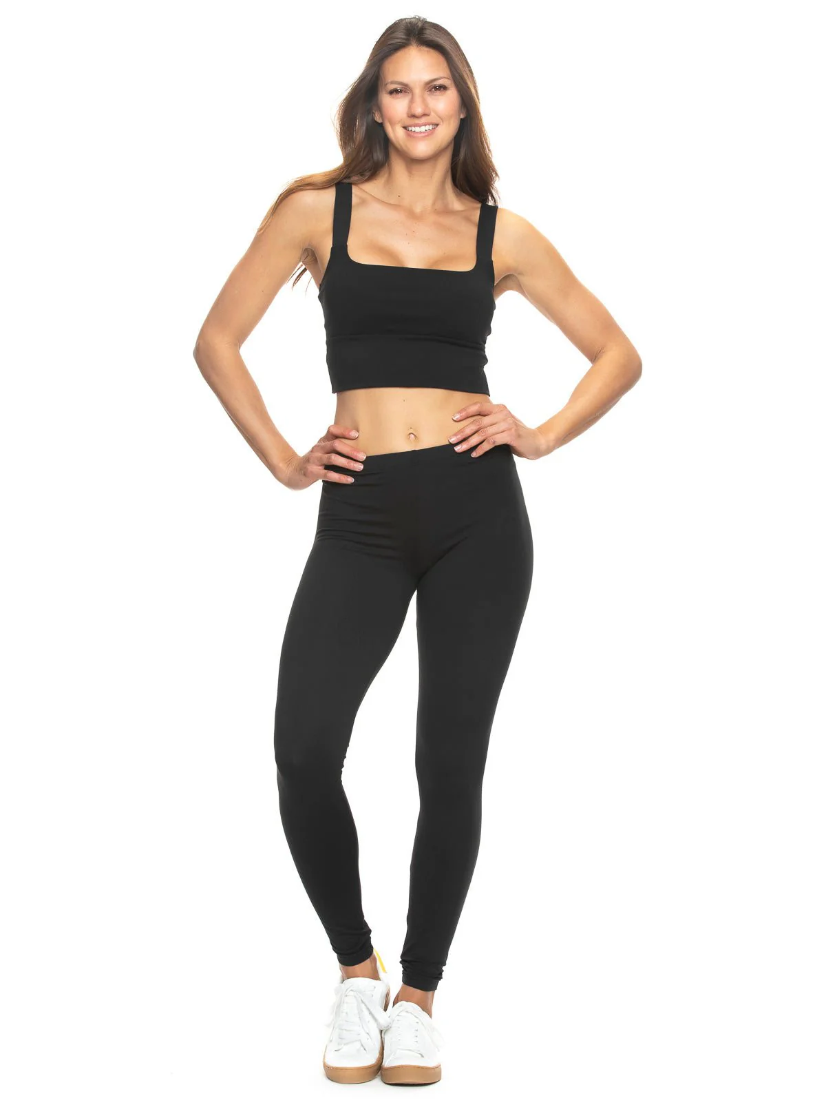 Sueded Athletic Leggings - Image 4