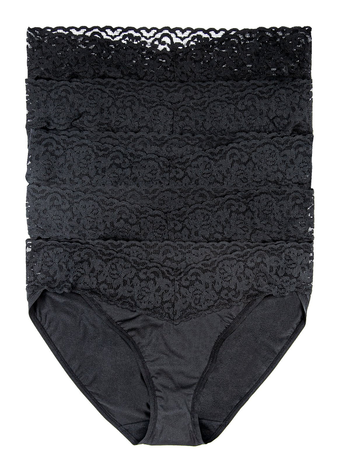 Lace Top Bikini Underwear 5-Pack - Image 26