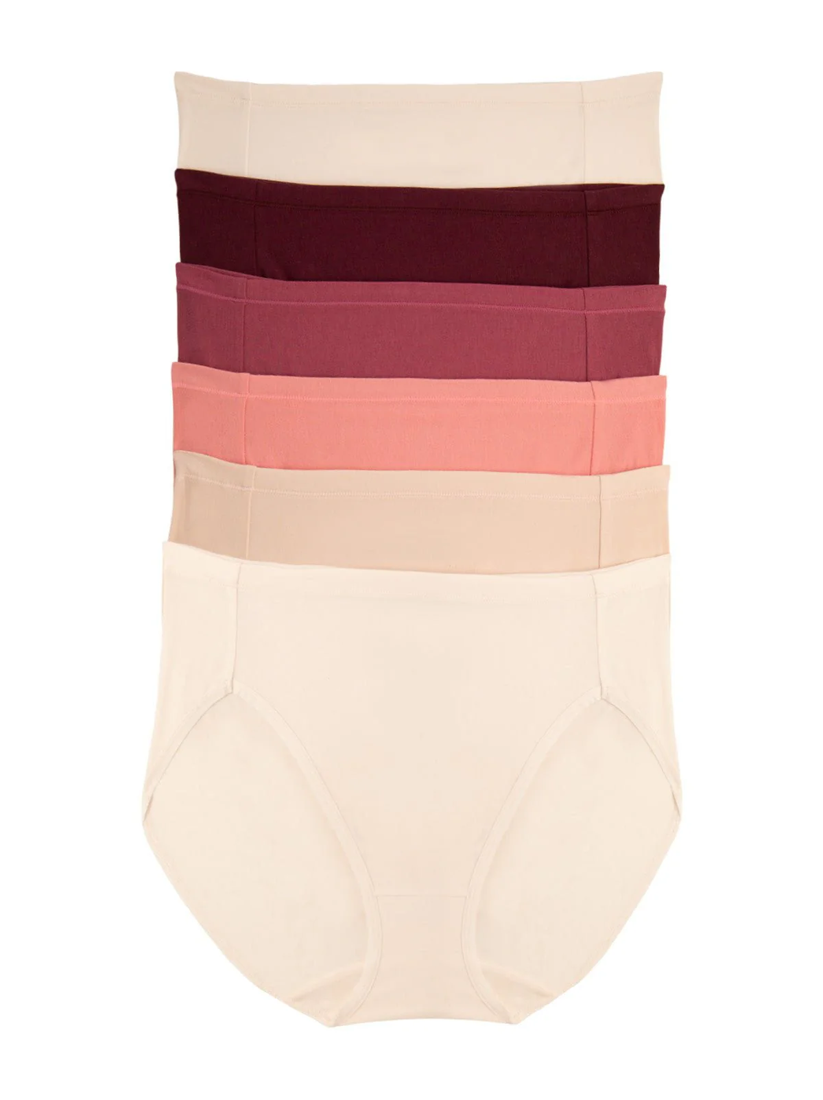 The Perfect Panty Super Stretchy Cotton Hi-Cut Brief 6-Pack - Image 8