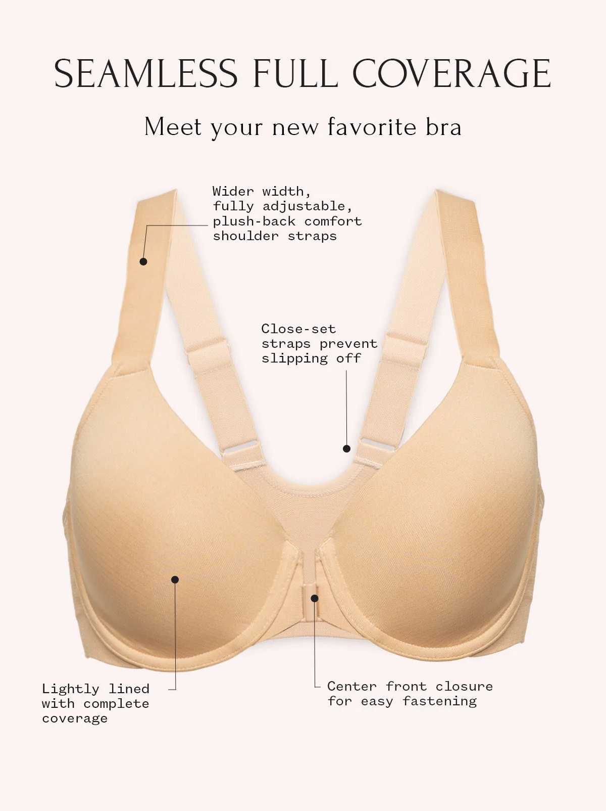 Utopia Front-Close Racerback T-Shirt Bra - Image 12