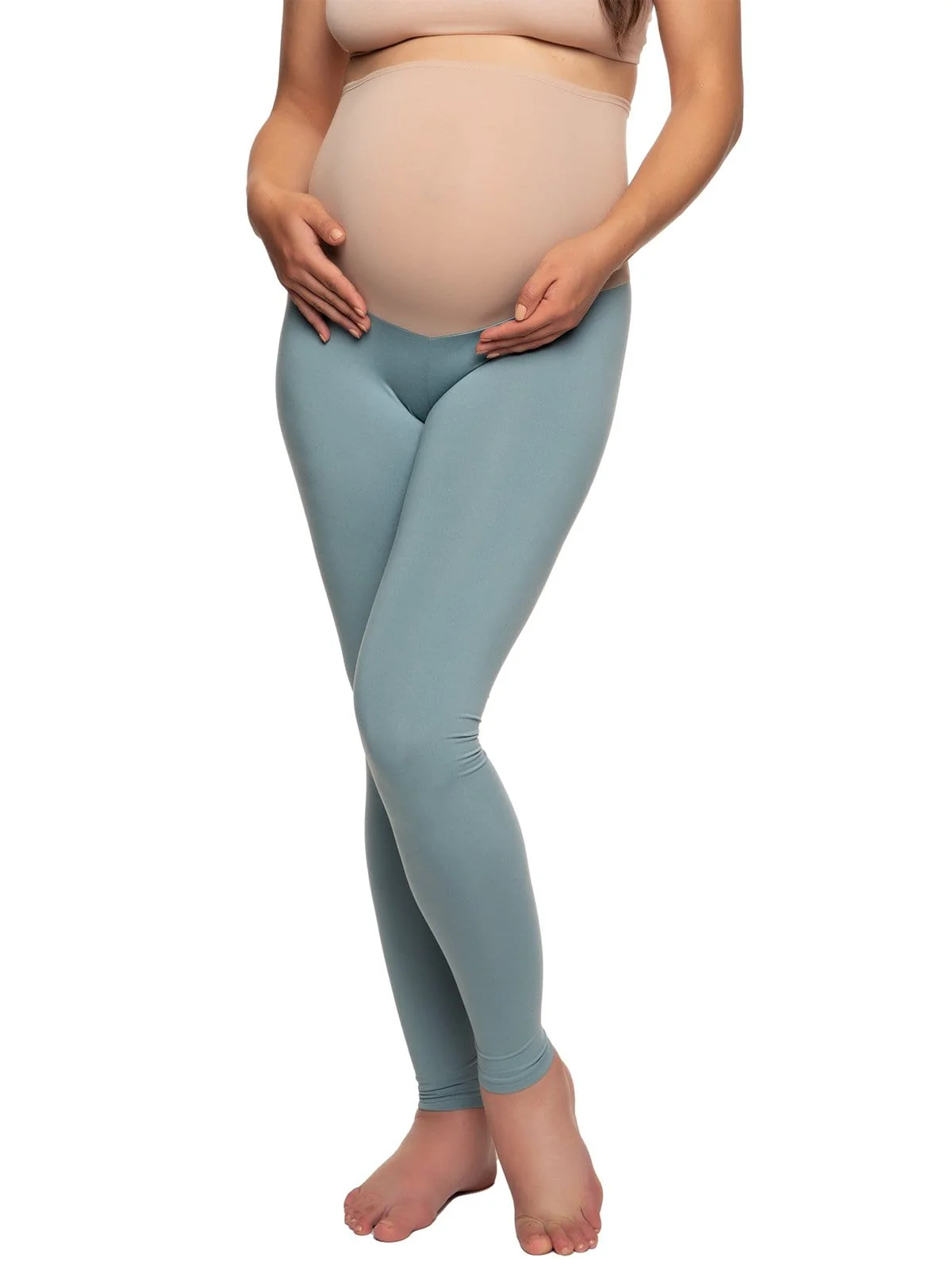Velvety Soft Maternity Leggings 2-Pack - Image 12
